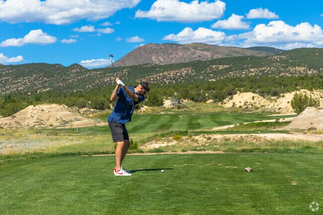 Mountain views are a daily backdrop across Park Center’s high desert.