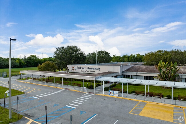Parkway Elementary School serves students in the St. Lucie North community.