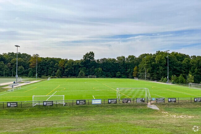 George Hellwig Memorial Park features wide open green space for Independent Hill residents.