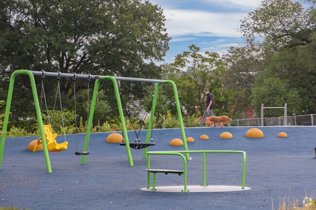 Arsenal Park is a great place to exercise.