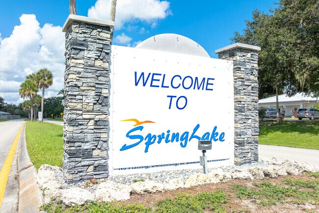 Off the shores of Lake Istokpoga and within reach of Downtown Sebring is Spring Lake Village.