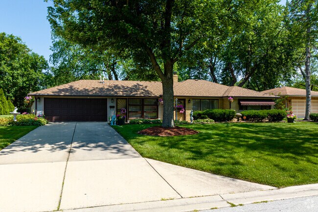 A stunning ranch style home common in the Hazel Crest Proper neighborhood.