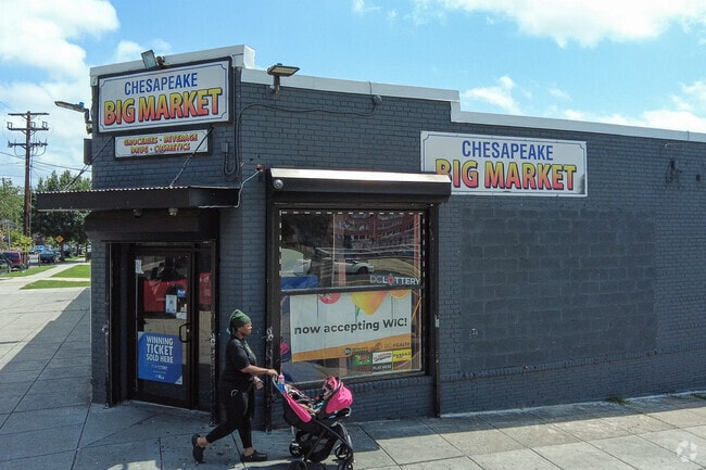 Chesapeake Big Market has what you need in a small store in the Washington Highlands.