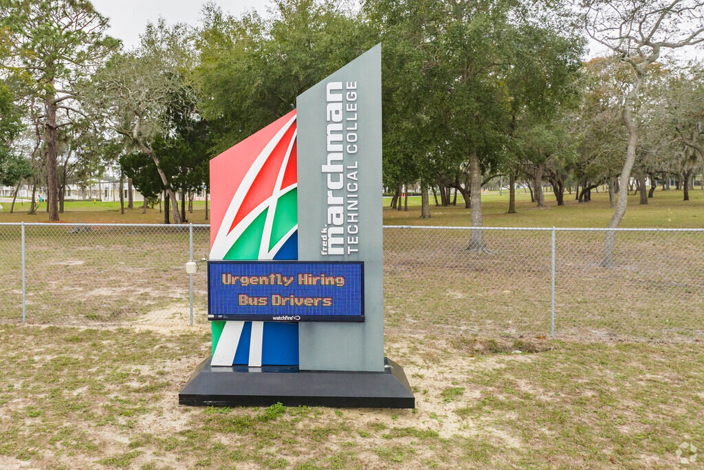 Marchman Technical Education Center is a small institution with an enrollment of 242 students.