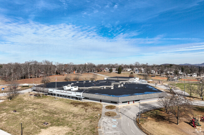 Alcoa Elementary School has access to several playgrounds, soccer field, and baseball fields.