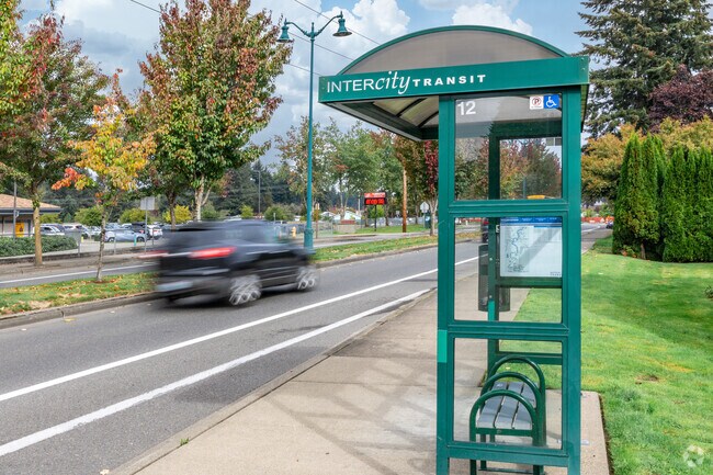 Residents of Littlerock can find convenient public transportation in the area.