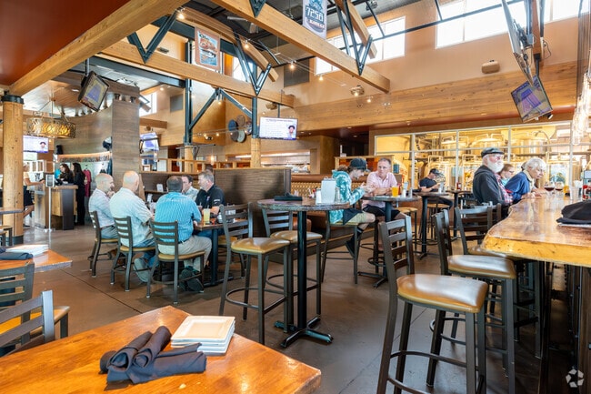 Stop by Colorado Mountain Brewery with your friends for drinks and great food.