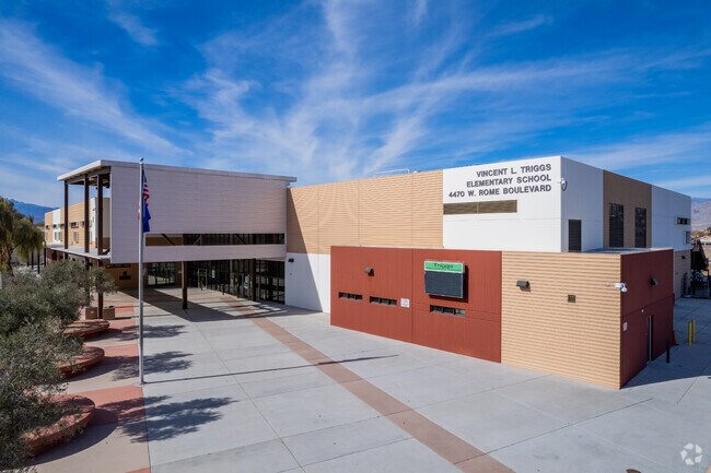 Vincent L. Triggs Elementary School entrance.