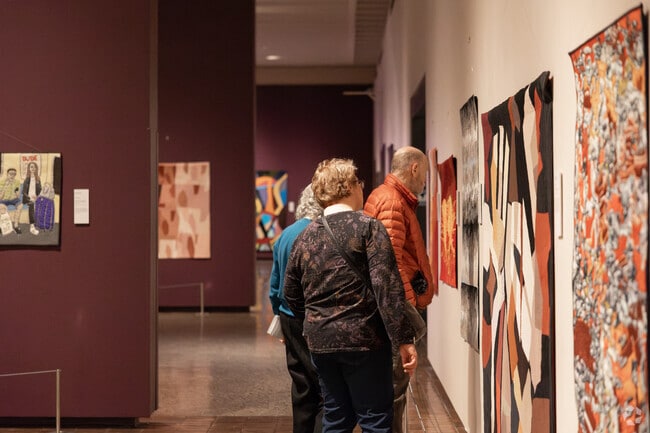 Take in the details of artists at the Canton Art Museum.
