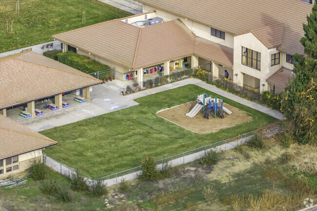 The beautiful campus of Grace Valley Christian Academy includes modern amenities for students.