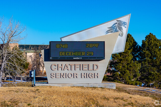 Chatfield High School is a highly rated public school in Littleton.