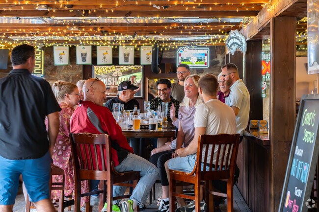 Carney's Pub and Grill offers a full bar as well as classic American food.