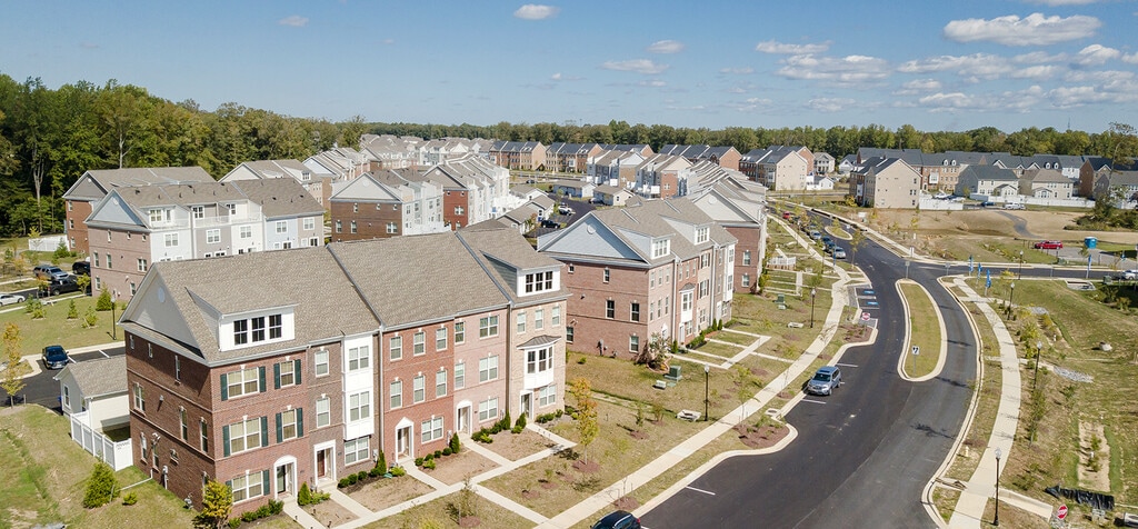 St Charles Aerial Streetscape