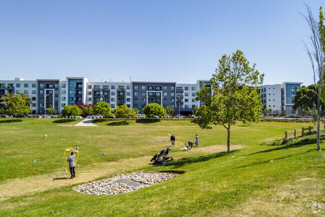 Ramac Park offers a huge open space to play catch with your furry friend.