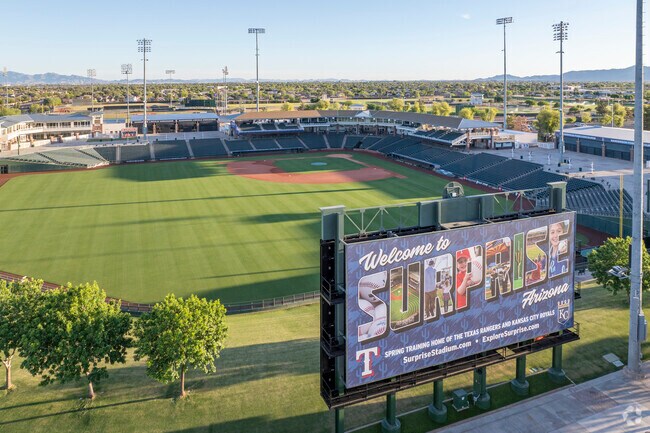 During Spring Training, Surprise Farms sees an influx of people coming for baseball.
