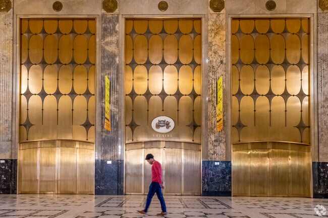 Residents of Boston-Edison attend concerts and plays held at the Fisher Theater.