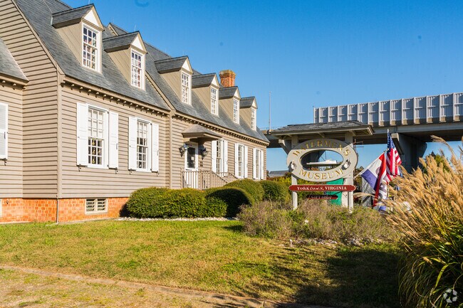 Watermen's Museum sits on the York river and just steps away from River Landing.