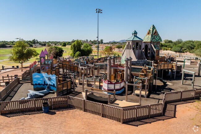 Sierra Sunset is just a short drive from the tourist destination, Creative Playground.