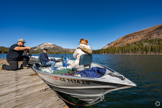 Fishing boat rentals are enjoyed by tourists at Mary Lake with a little safety review.