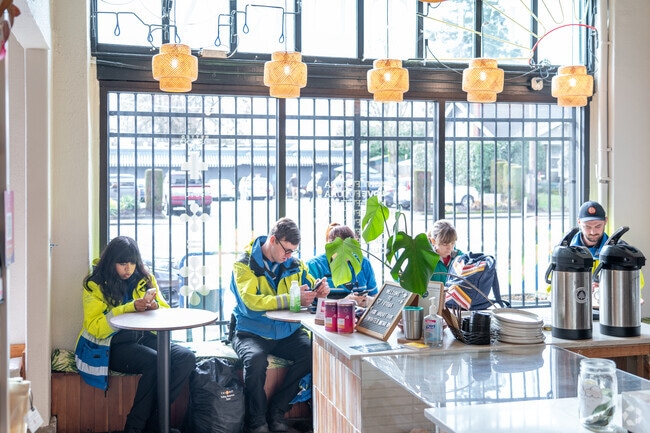 Enjoy a coffee before work at one of Arbor Lodge's many coffee shops.