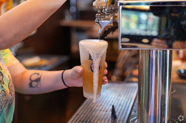 See what is on tap at Fat Daddy's bar for a refreshing beverage in Luzerne.