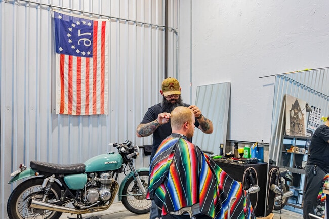 Weldon Jack Barbershop & Provisions near Douglas Edgemere is a cool barber shop for residents.