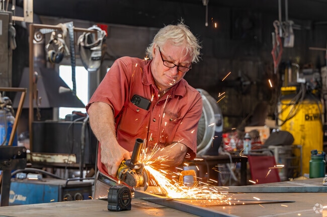 Custom metalwork railings, gates, and fencing are made at Stokes of England Blacksmiths.