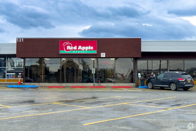The Red Apple Market is a great spot for groceries in Mountain View.