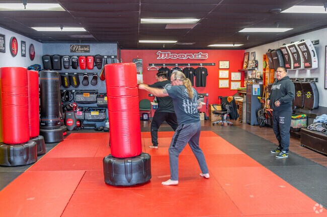 Get in shape and learn martial arts at Moore's Martial Arts near Fairgrounds.