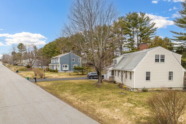This row of homes is in Cumberland Center.