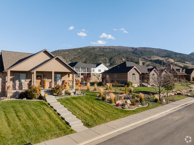 Contemporary homes are common in Ephraim's newer subdivisions.