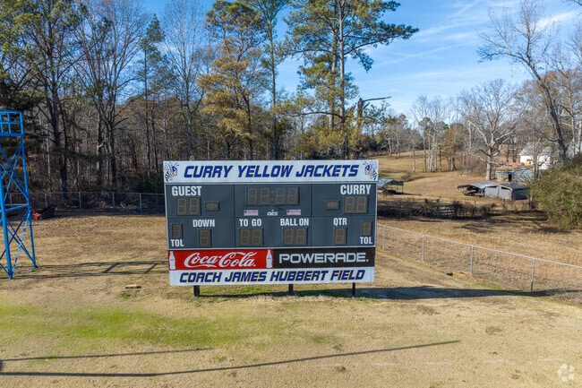Pull for the Yellow Jackets at Curry High School.