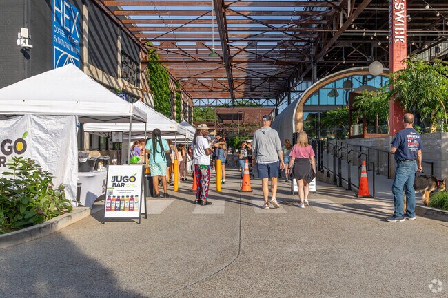 The North End Farmers Market runs from 4-8pm.