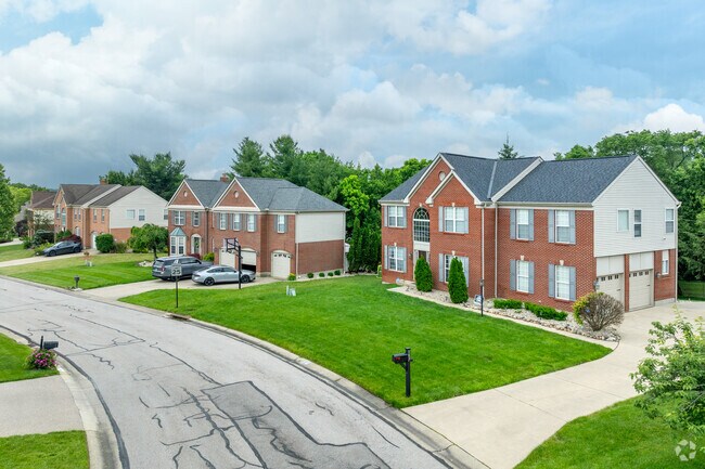 Newer subdivisions of Delshire offer larger homes on bigger lots with attached garages.