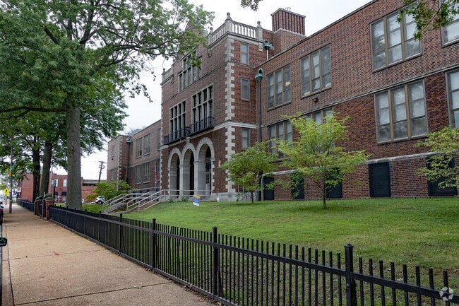 Oak Hill Elementary School alt view in Bevo Mill.