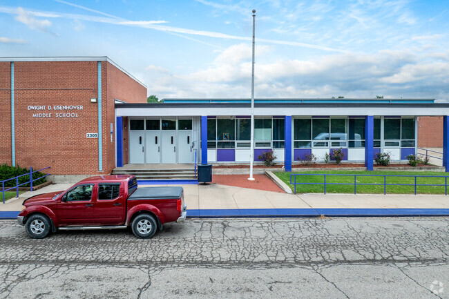 After elementary, kids may attend Eisenhower Middle School.