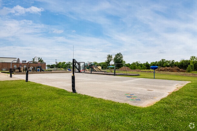The Lyon Elementary School campus includes a variety of playground and outdoor options.