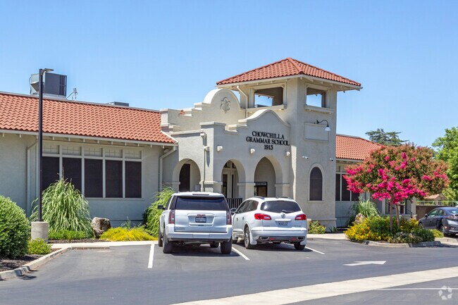 The main building at Stephens Elementary School in Chowchilla.