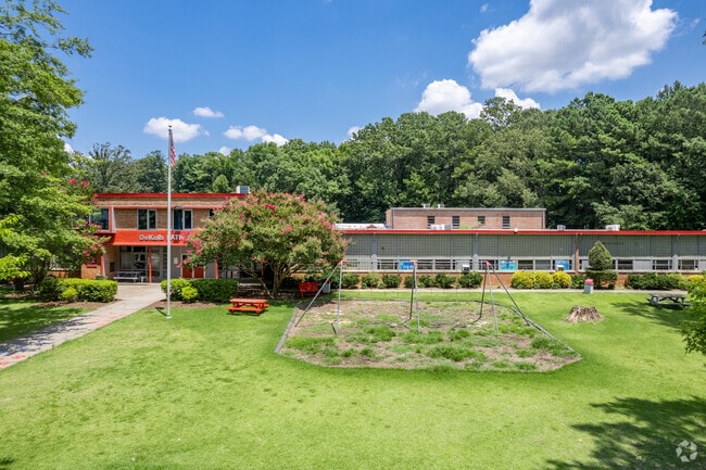 The Dekalb Path Academy Charter School serves students from K-8th grade.