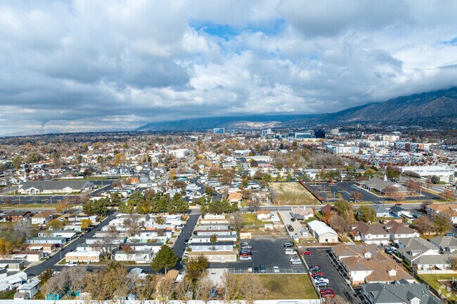 Aerial view of the Franklin neighborhood.