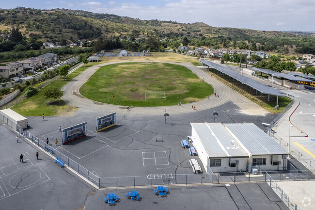The sports field of the Bonsall Elementary School in Bonsall.