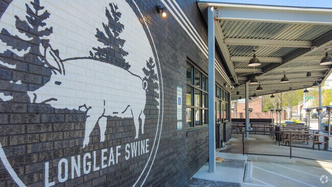 Longleaf Swine, only moments from College Park.
