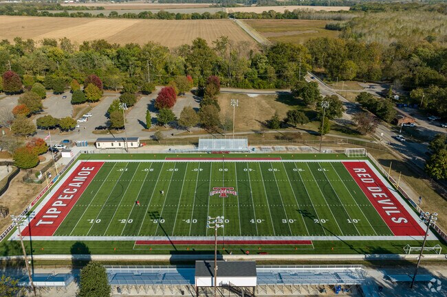 Tipp City is home to the Tippecanoe Red Devils.