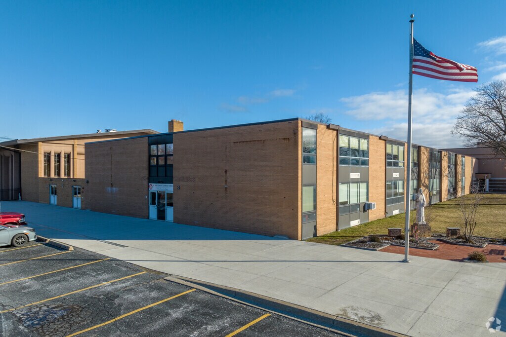 Facade at St. Isaac Jogues Elementary School.