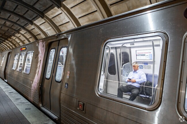 Many Kemp Mill residents use the Red Line Metro to get to and from work in the city.
