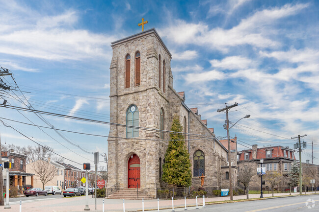 Sacred Heart is a private school serving elementary and middle grade levels in Camden, NJ