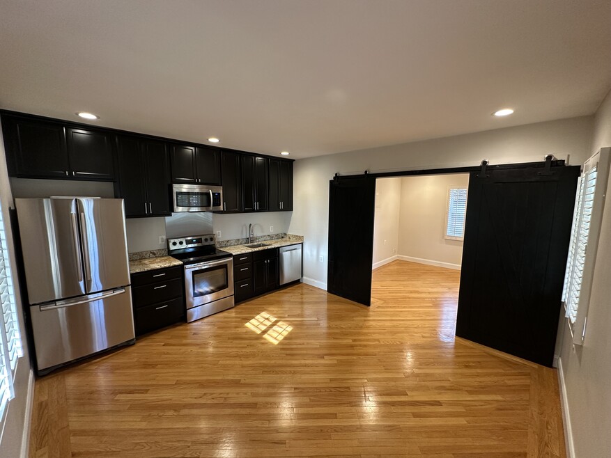 Kitchen and Living room