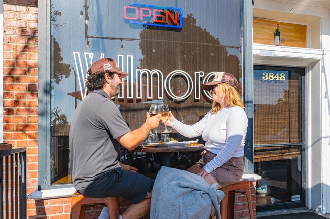 Cheers to a fun evening at Willmore Wine Bar in Bixby Knolls.