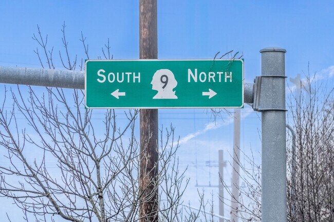 Highway 9 connects Old Town Lake Stevens with Arlington and Everett.