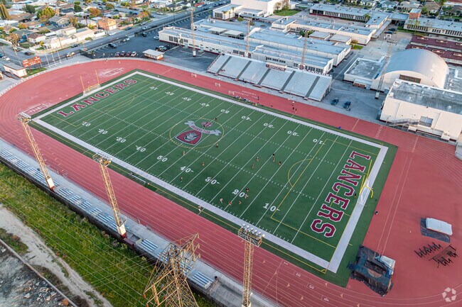 With 18 advanced placement courses Bell Gardens High School is large and competitive.